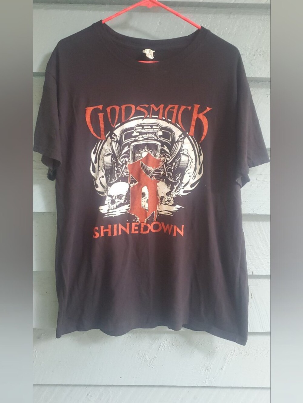 Godsmack & Shinedown Black Band T-Shirt